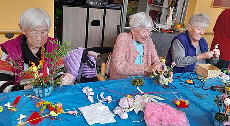 Vorbereitungen für das Osterfest